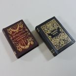 An early 20th century miniature book Manzoni Poesie, by G.