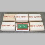 Five vintage Mini match football games,
