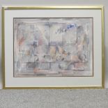 Peter Partington, British, abstract, watercolour,