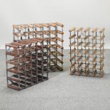 A wine rack, 64cm,