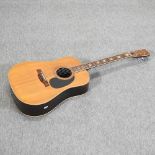 A 1970's John Pearce Aria Japanese acoustic guitar,