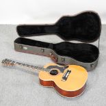 A 1971 Framus 5/197 acoustic guitar, made in Germany,