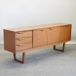 A 1970's teak sideboard,