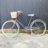 A vintage bicycle,