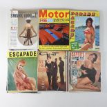 A collection of approximately thirty 1960's gentleman's magazines,