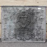An American metal advertising plaque,