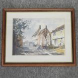 Welham, 20th century, view of Lavenham, signed and dated '96, watercolour,