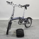 A Dahon folding bicycle