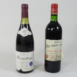 A bottle of Chateau La Grave Figeac Saint-Emilion Grand Cru 1984,