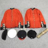 A World War I Royal Marines Light Infantry tunic,