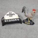 A Hudson dog bowl, 39cm,
