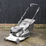 A Masport self-propelled petrol lawn mower