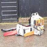 A Stihl petrol driven chainsaw,