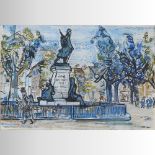 Hugh Cronyn *ARR, (1905-1996), Valence D'agen, watercolour, signed and dated 1964,
