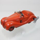 A Schuco Examico 4001 vintage wind-up toy car,
