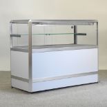 A modern jewellery shop display cabinet,