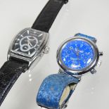 A Pilo and Co wristwatch, together with a Poljot wristtwatch,