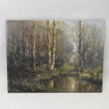 O Redgrave, 20th century, landscape, oil on canvas, 77 x 103cm,