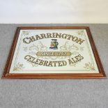 A Charrington Ales advertising mirror,