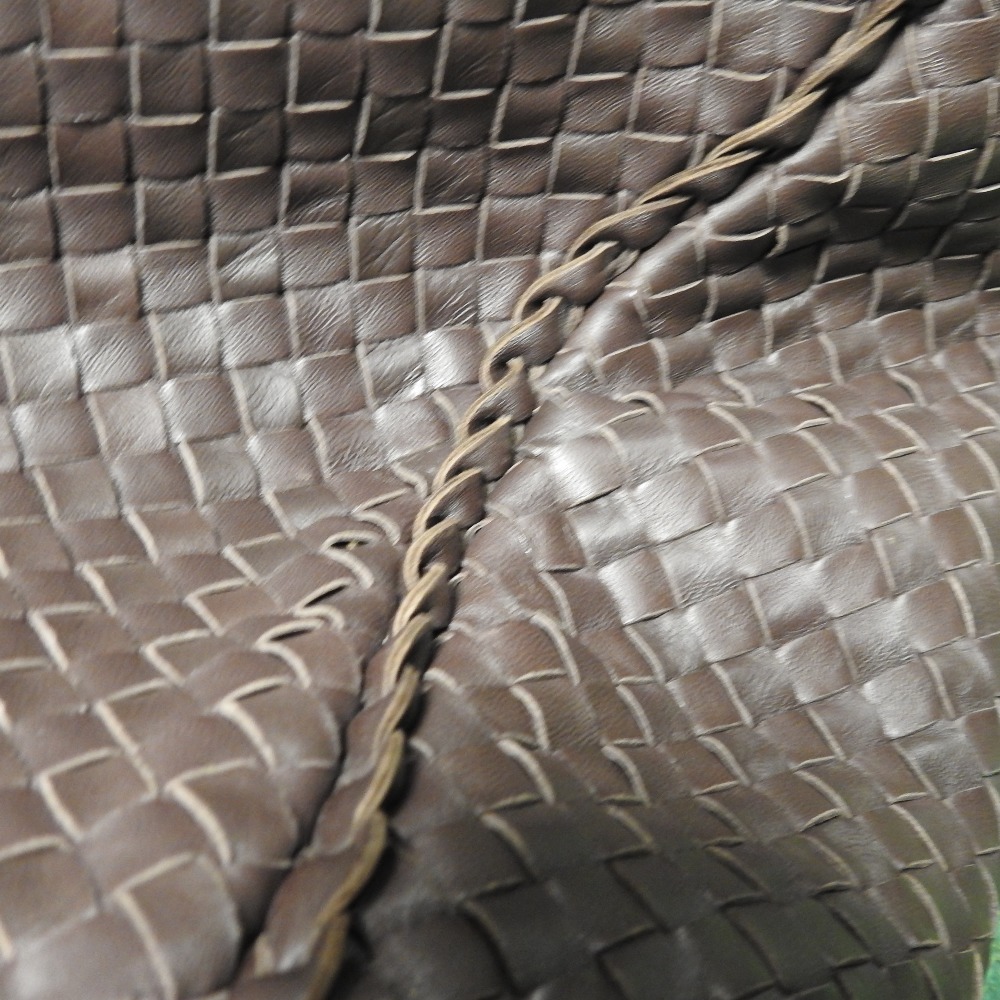 A Bottega Veneta brown woven leather tote bag, - Image 3 of 14