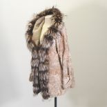 A modern ladies Barnardo, Dublin fur jacket,