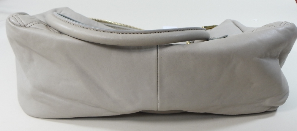 A Marc Jacobs quilted grey leather handbag, - Image 2 of 4