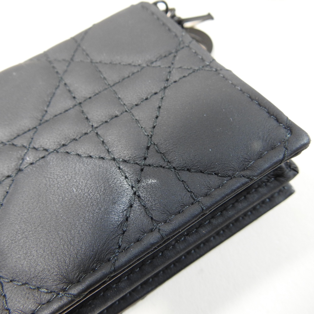 *Withdrawn* A Prada black leather clutch bag, 21cm, together with a Christian Dior cream clutch bag, - Image 15 of 34