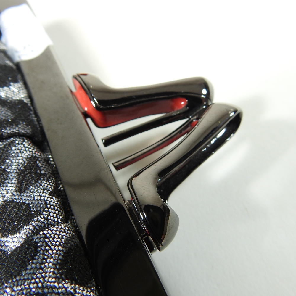 *Withdrawn* A Prada black leather clutch bag, 21cm, together with a Christian Dior cream clutch bag, - Image 25 of 34