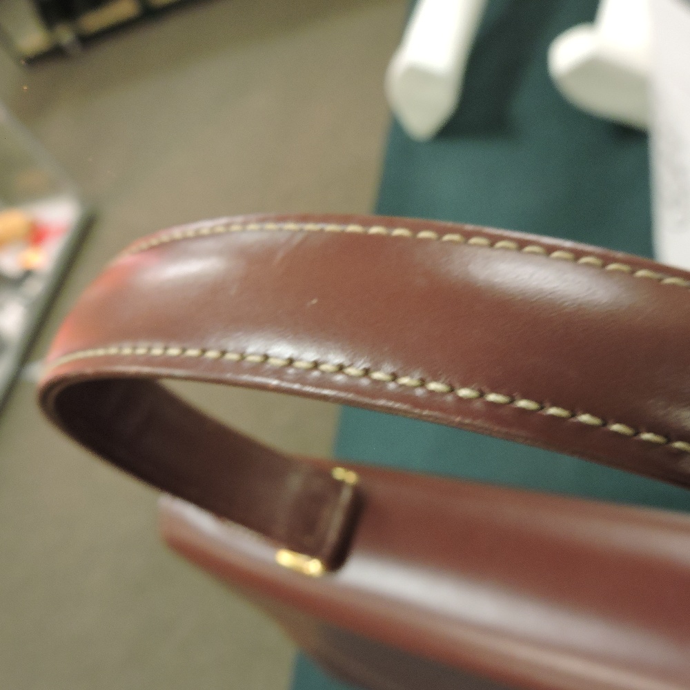 A Must de Cartier brown leather handbag, - Image 10 of 23