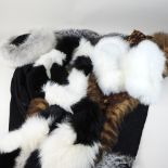 A collection of modern fur stoles, to include a Hockley wrap,