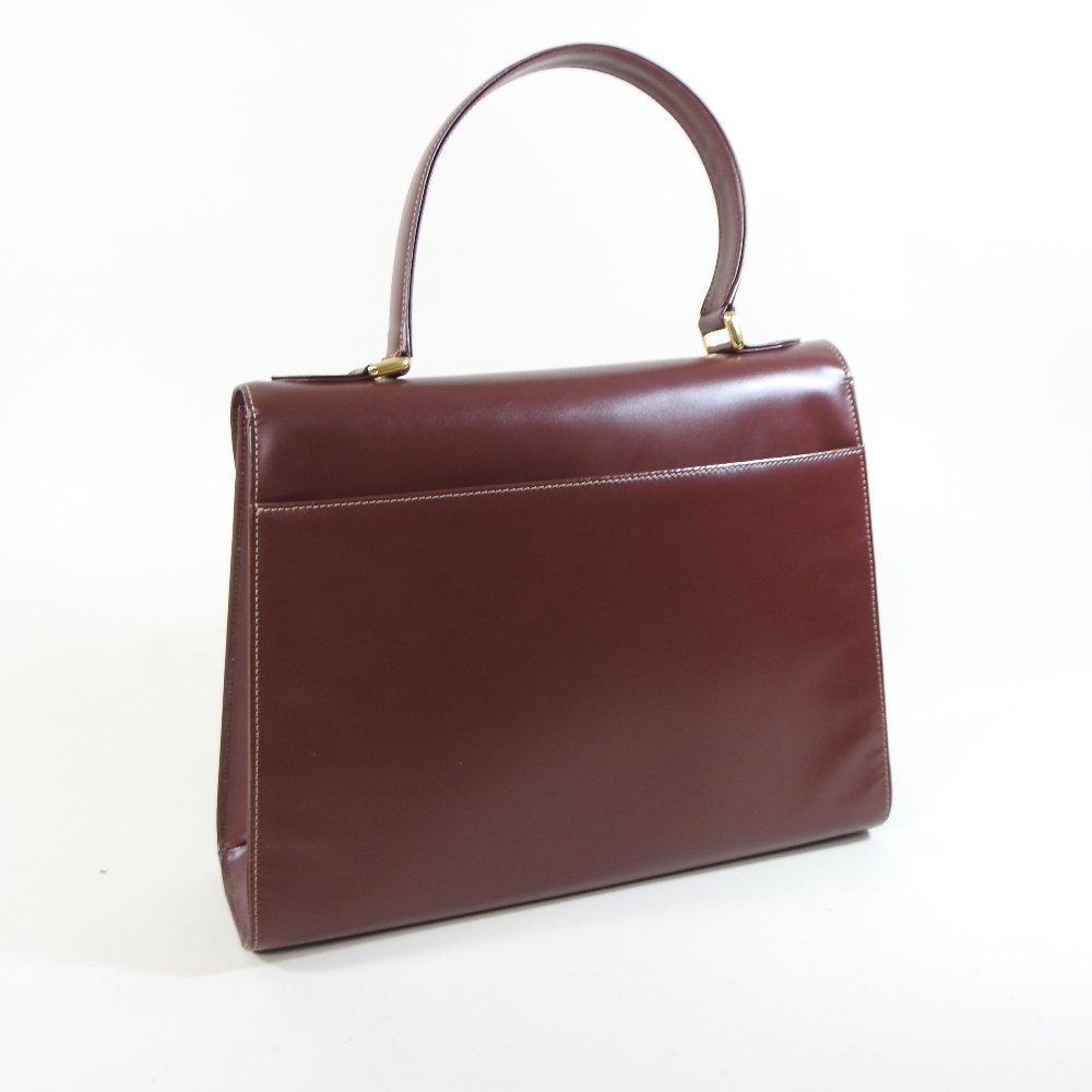 A Must de Cartier brown leather handbag, - Image 4 of 23