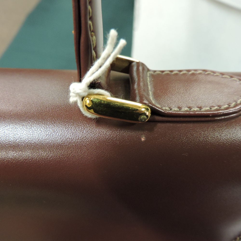 A Must de Cartier brown leather handbag, - Image 13 of 23