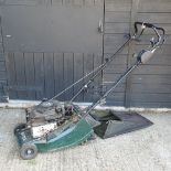 A Hayter petrol driven lawn mower