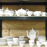 A Wedgwood Westbury pattern bone china dinner, tea and coffee set,
