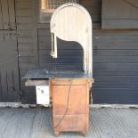 A table band saw,