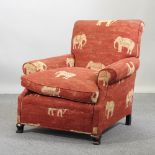 An early 20th century armchair,