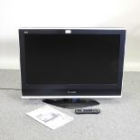 A Panasonic 32 inch television,