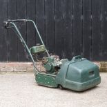 An Atco Commodore B17 petrol cylinder lawnmower,