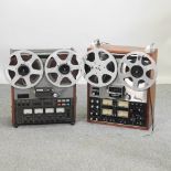 A TEAC 1960's reel to reel player, 45cm,