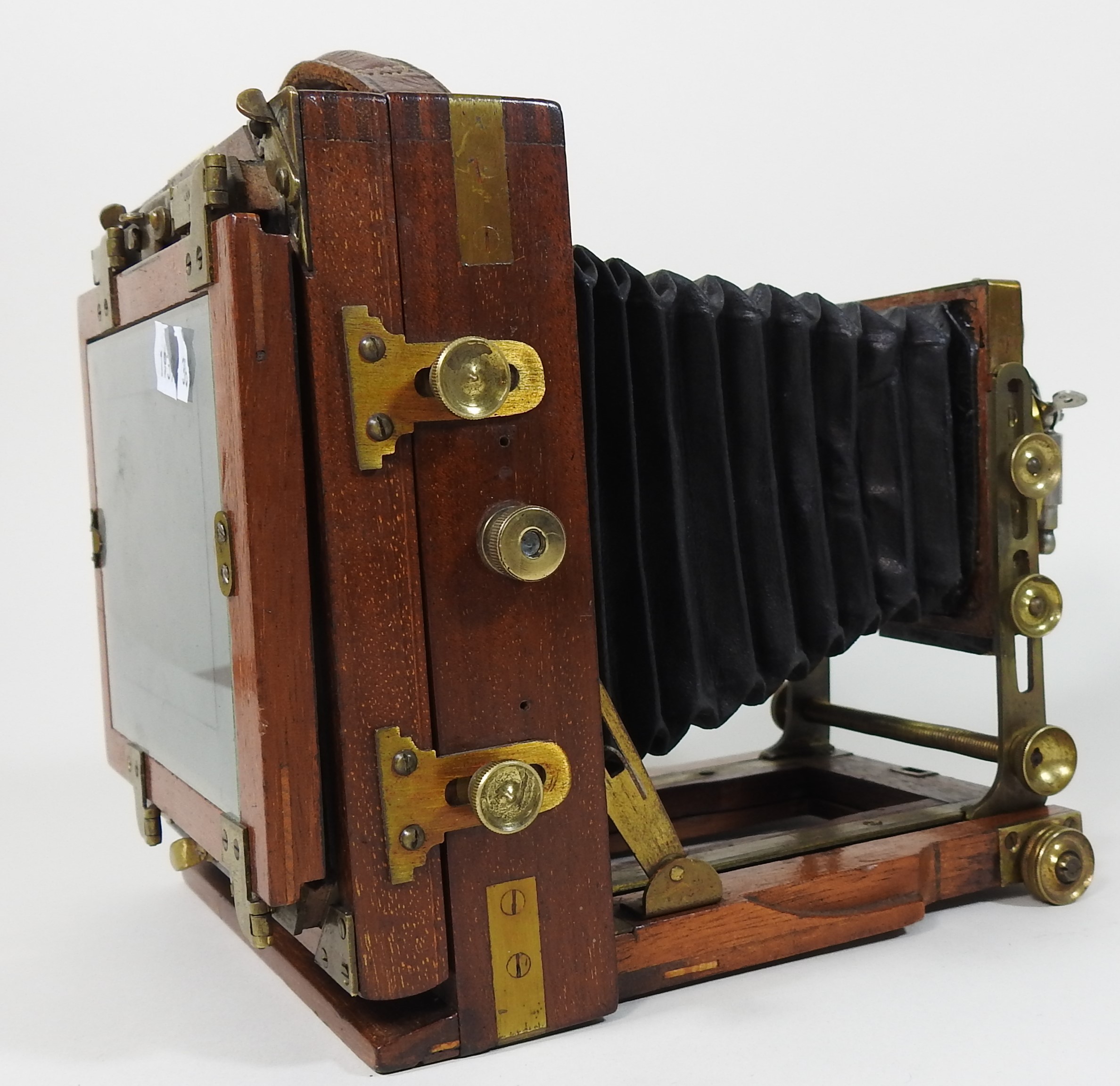 An early 20th century Sanderson Unicum BB Instantograph patent plate camera body, 1902, - Image 14 of 37