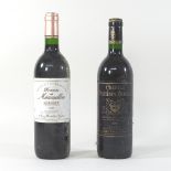 A bottle of Domaine de Maucaillou Margaux, 1999, 75cl,