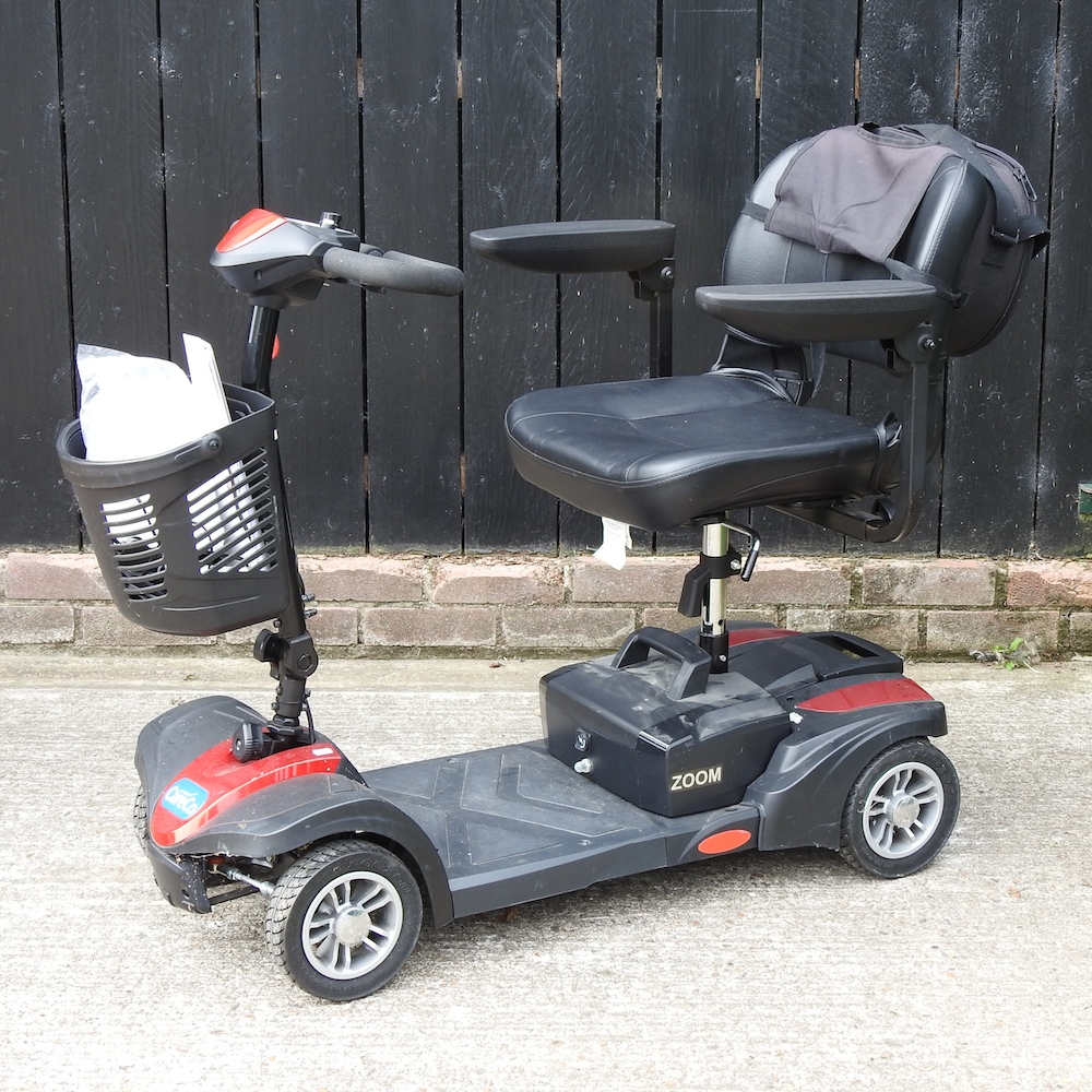 A CareCo Zoom mobility scooter,