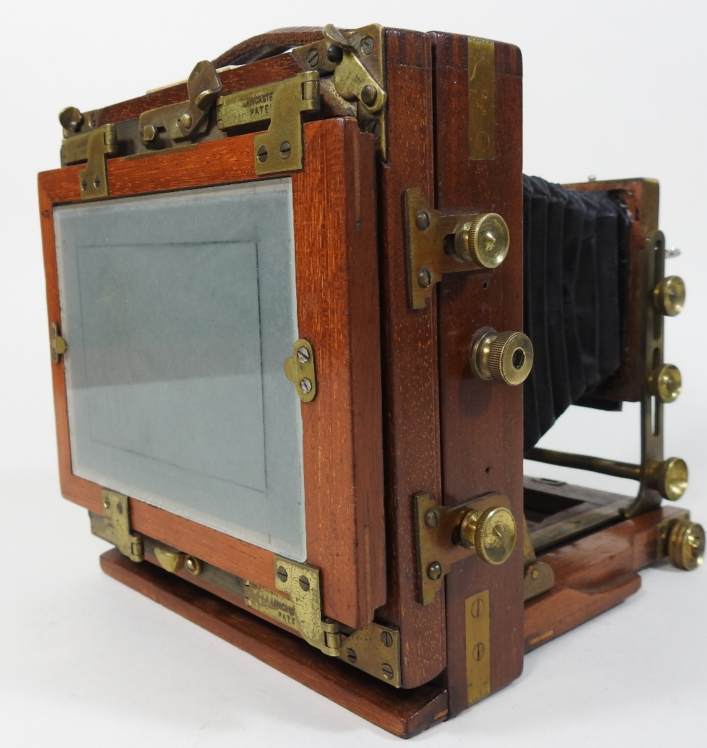 An early 20th century Sanderson Unicum BB Instantograph patent plate camera body, 1902, - Image 31 of 37