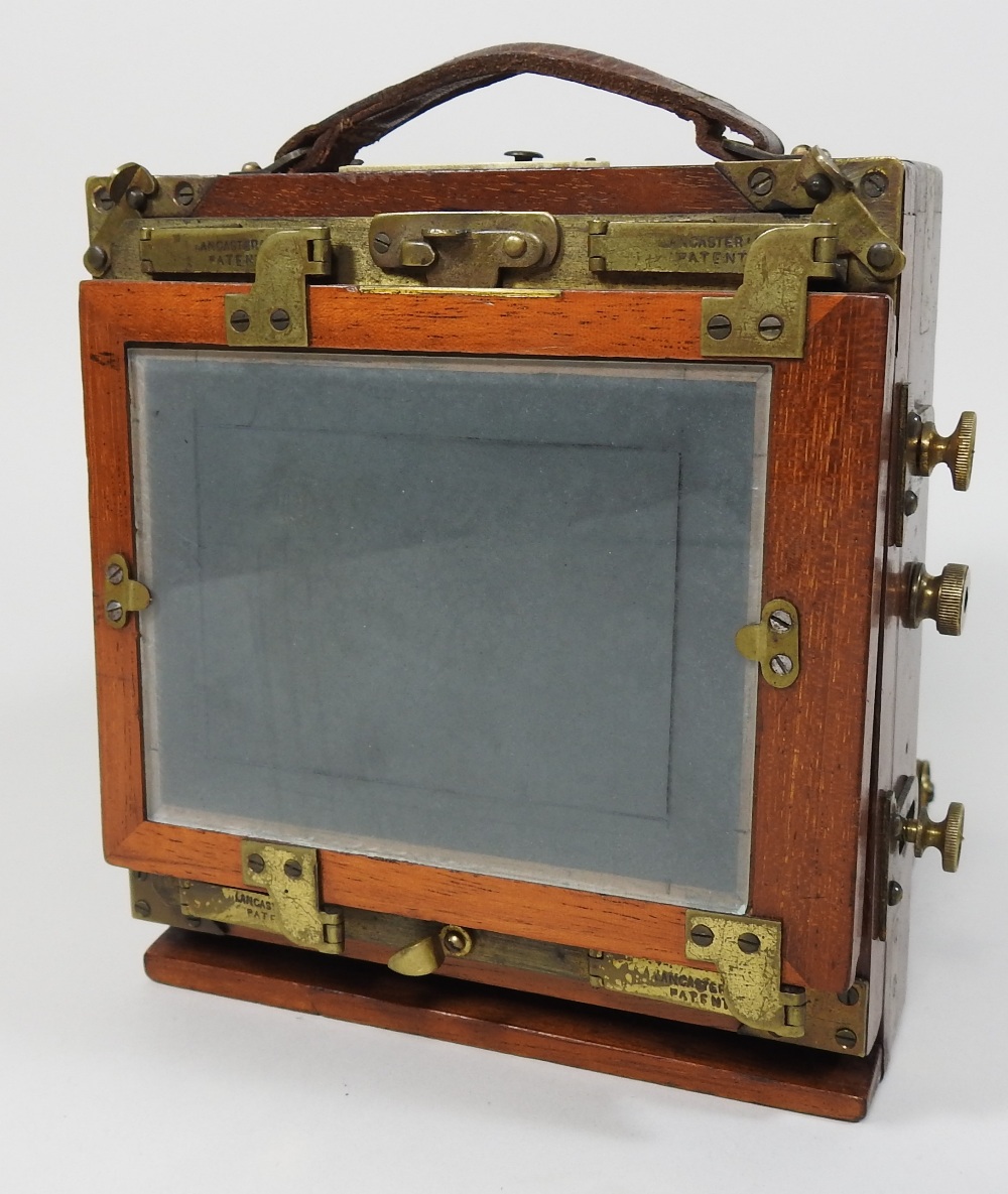 An early 20th century Sanderson Unicum BB Instantograph patent plate camera body, 1902, - Image 17 of 37