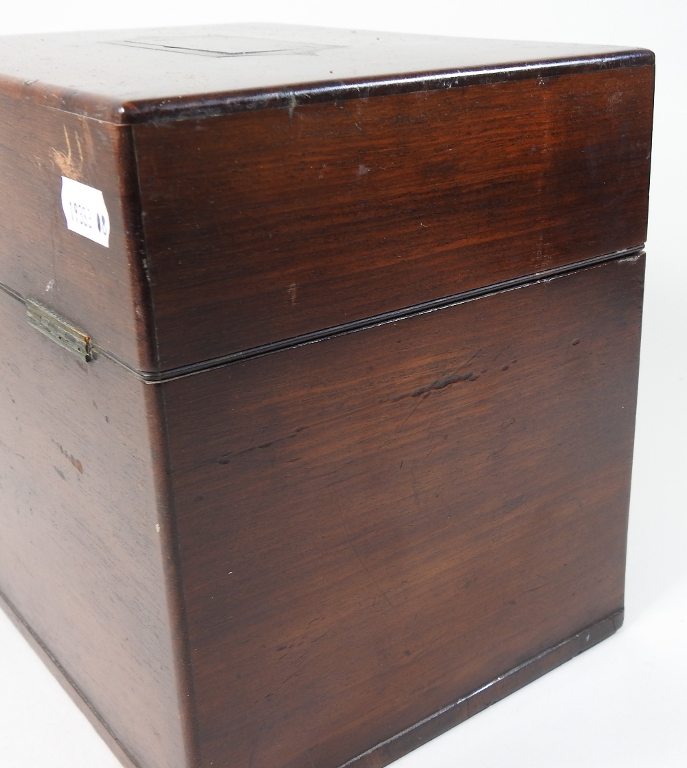 A 19th century mahogany and brass bound apothecary box, bearing a paper label for Savory & Moore, - Image 9 of 22