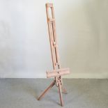 A wooden Winsor and Newton easel