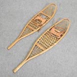 A pair of Canadian snow shoes,