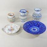 A collection of china,