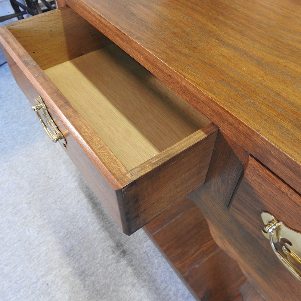 An 18th century style oak dresser, - Image 3 of 3