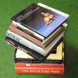A small collection of Art books,
